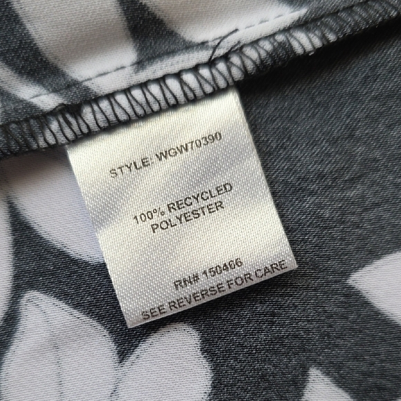 41 Hawthorn Floral Sleeveless Summer Dress Black and White XL - Picture 8 of 8